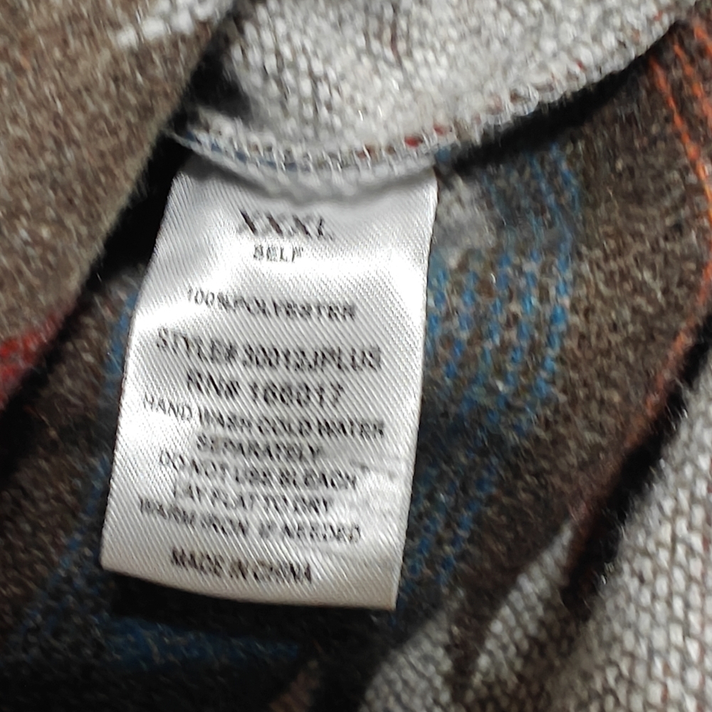 Southwestern Pattern Shacket Multicolor Aztec Des… - image 3